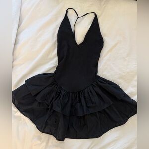 Zara Black Halter Dress